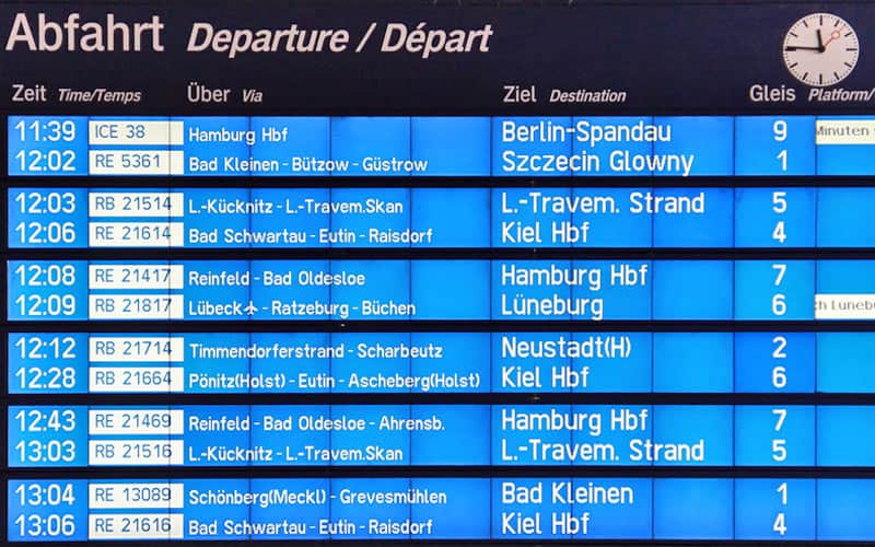 Europe Train Guide | Departure Guide