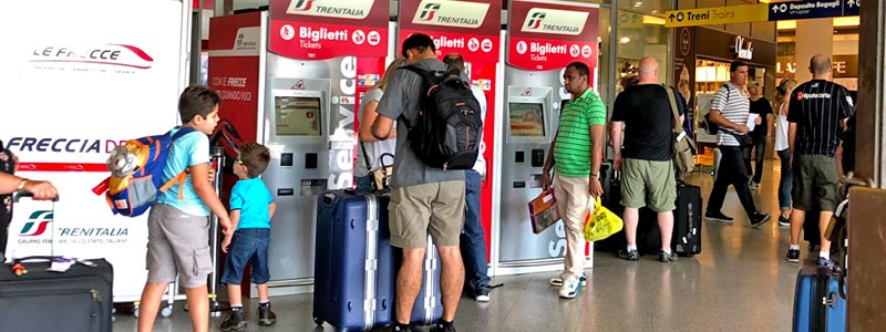 Europe train guide | vending machines