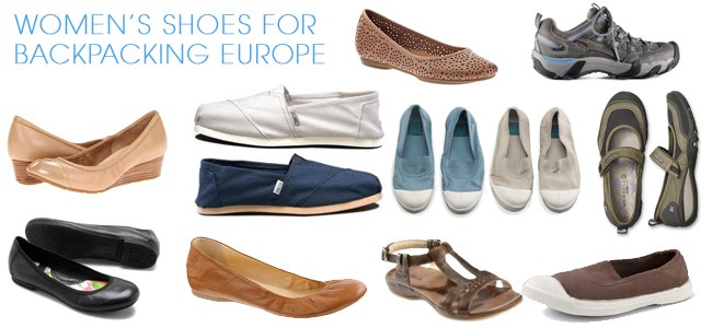 shoes for european travel