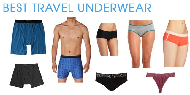 Best Travel Underwear - Top Rated Men's and Women's Travel Underwear