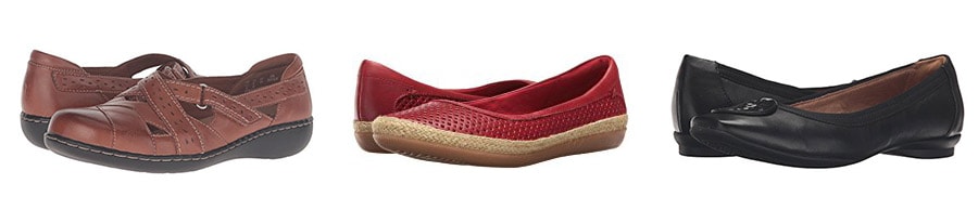 best travel shoes clarks flats