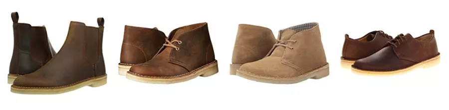 best travel shoes - clarks boots