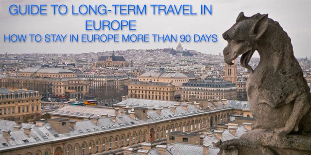 90 days travel europe
