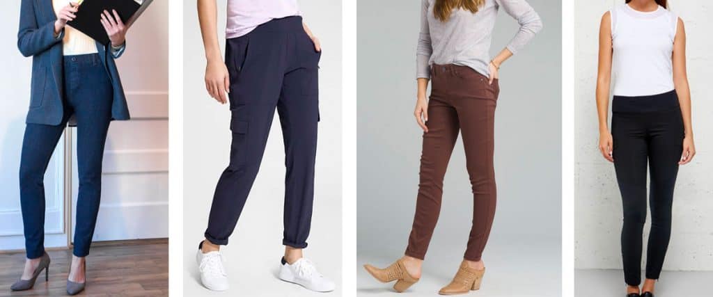 formal pants with sneakers for ladies