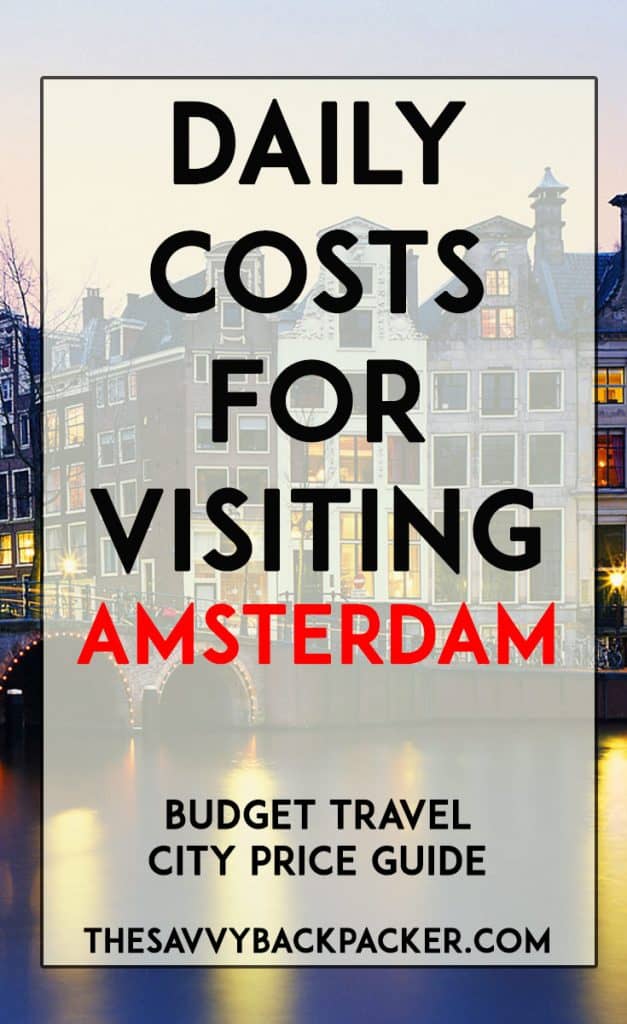 amsterdam tourist visa price