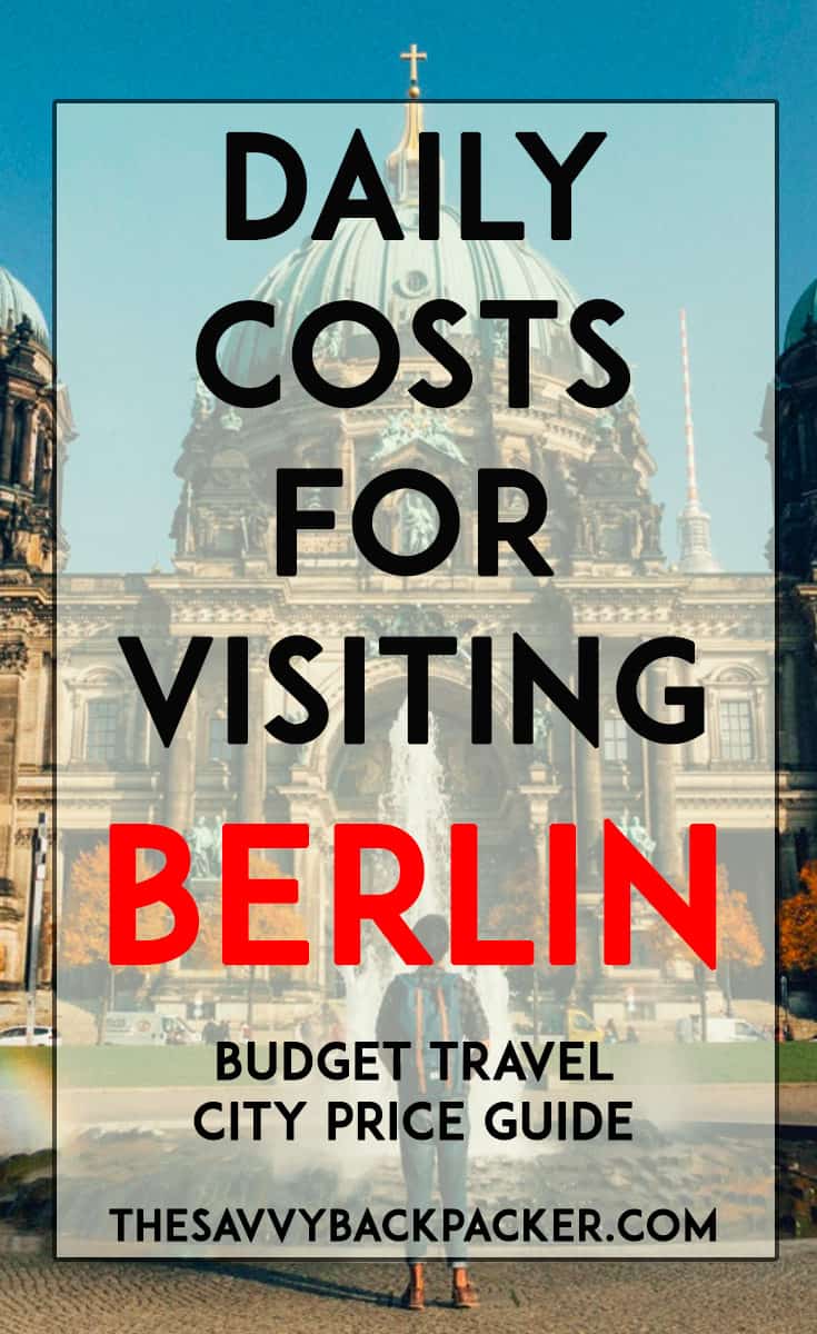 cost of travel berlin