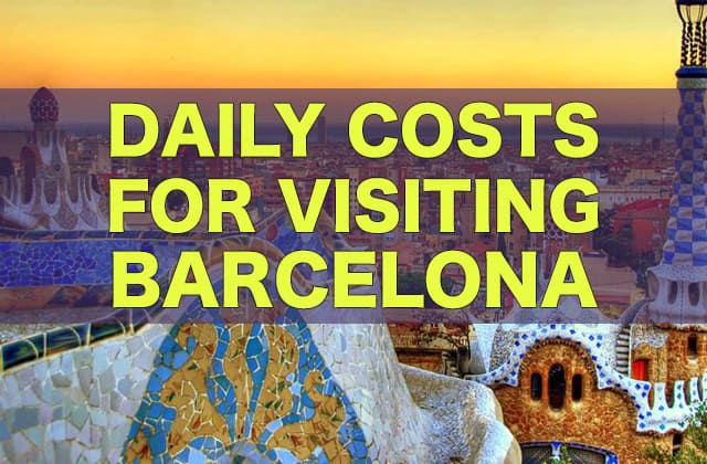 barcelona travel cost