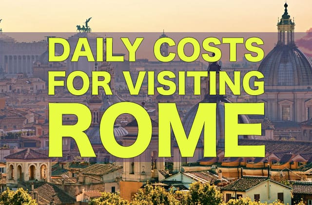 tour guide rome cost