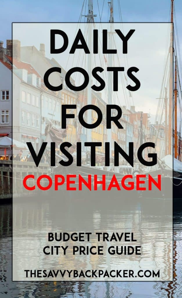 copenhagen travel expenses