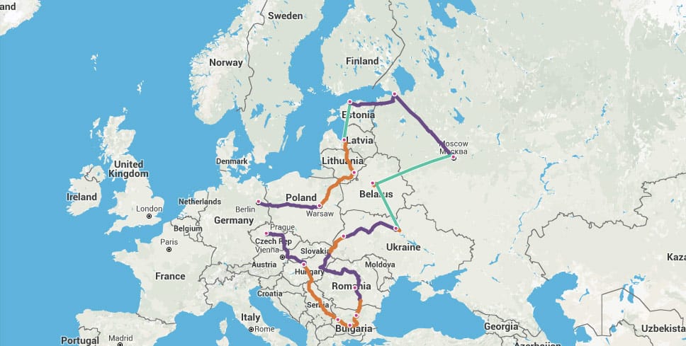eastern europe travel plan