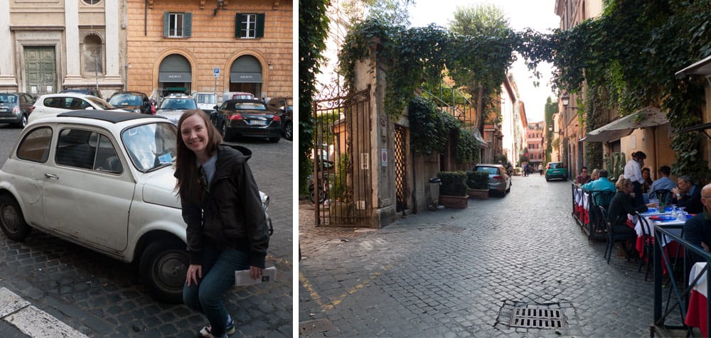 Susan and James in Rome