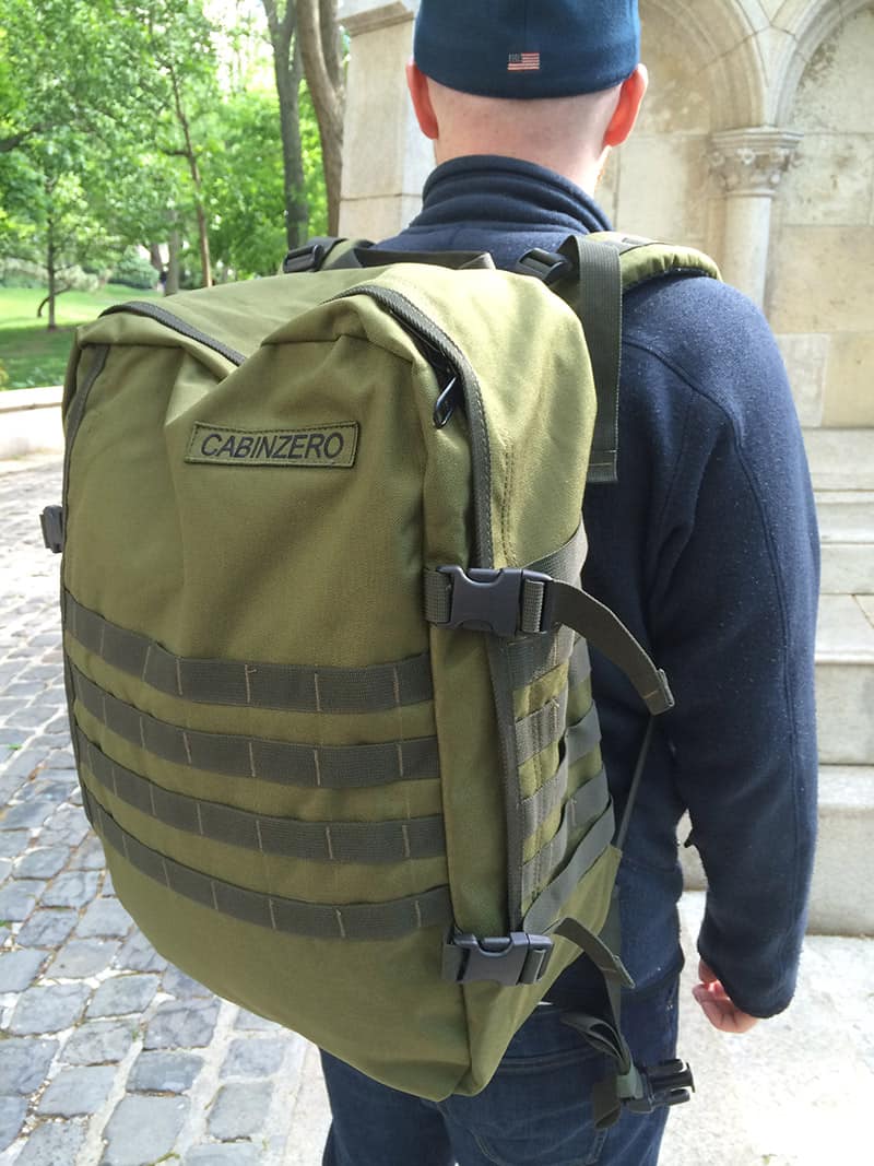 CabinZero Backpack Review The Savvy Backpacker