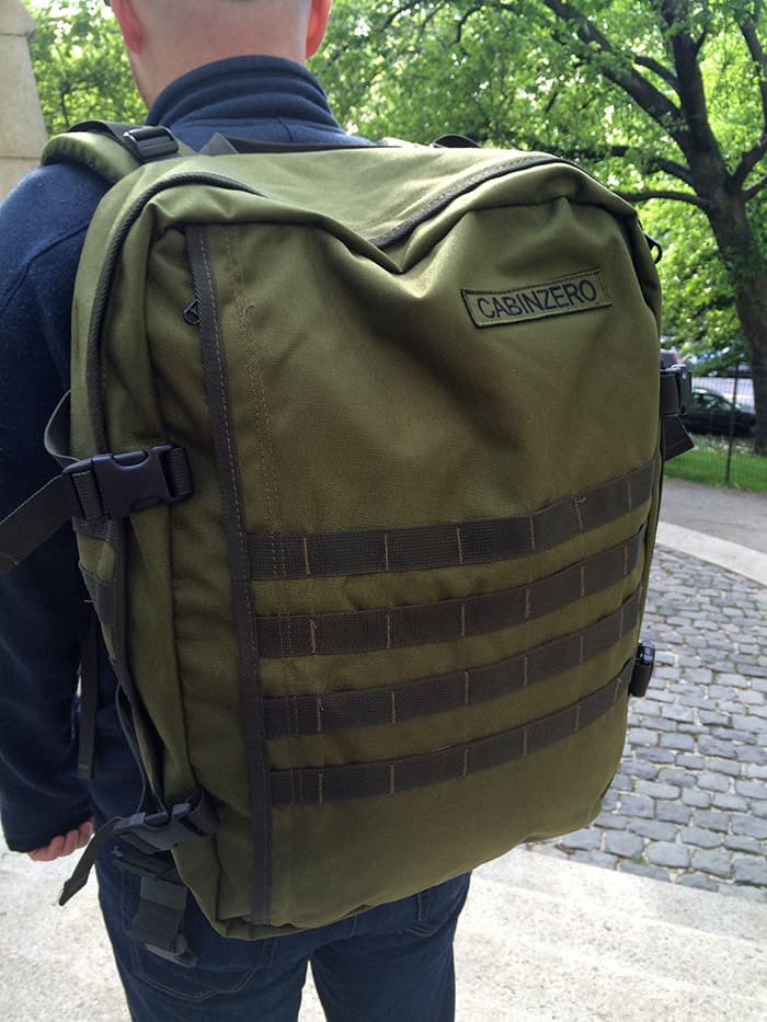 CabinZero Classic Travel Backpack Review