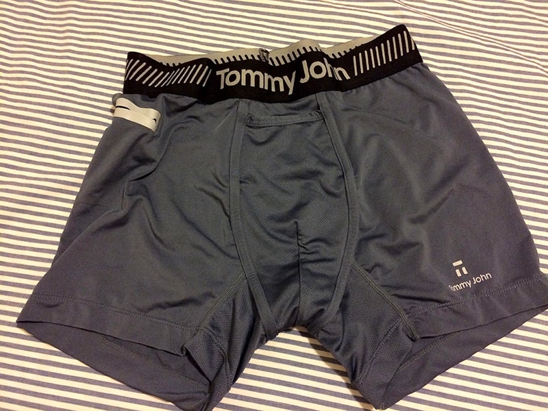 Tommy John 360 Sport Trunk Grey