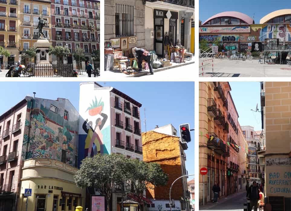 La Latina Neighborhood in Madrid