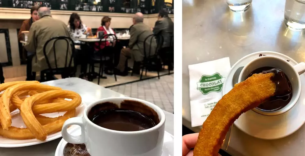 Madrid Travel Guide | Churros and hot chocolate