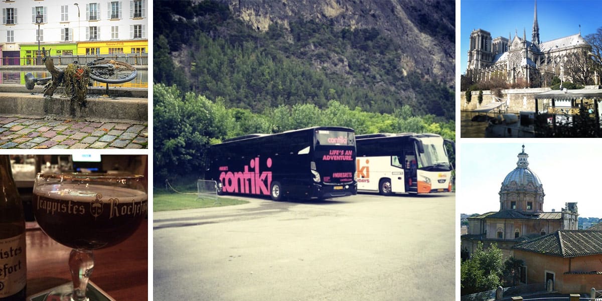 contiki bus tours europe