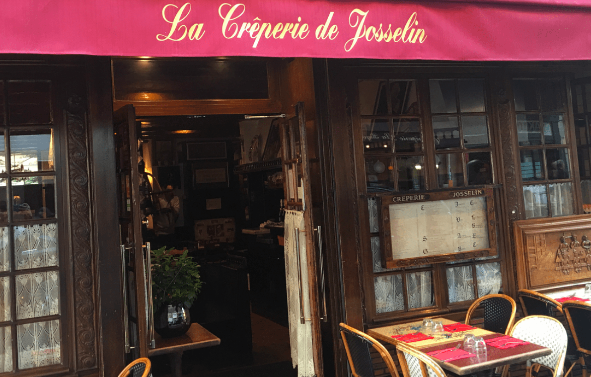 La Crêperie Josselin Cheap Paris Restaurant