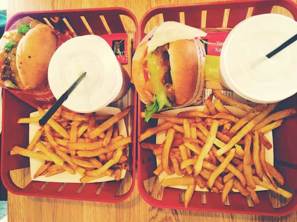 Burger and Fries Paris Cheap Eats