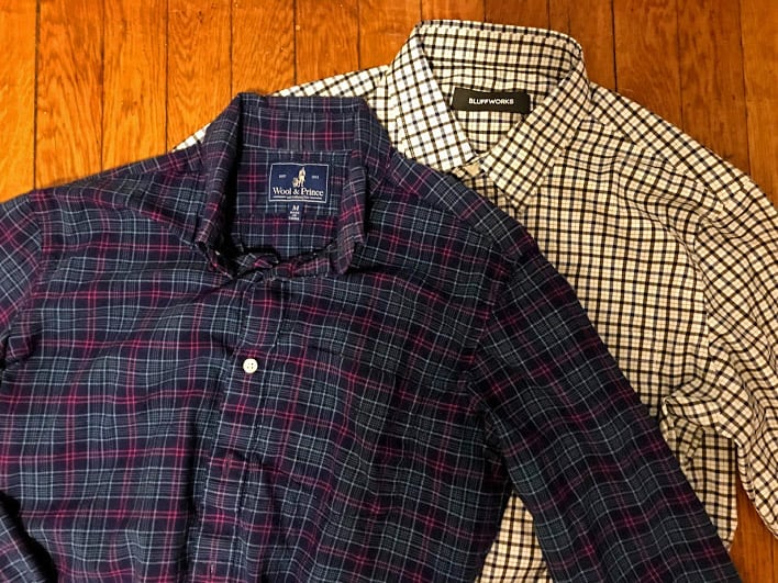 packing light - travel shirts