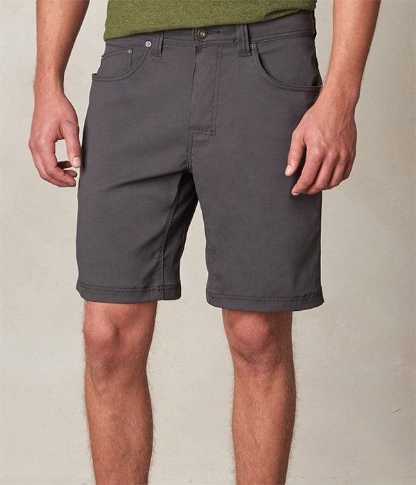 packing light - prana shorts