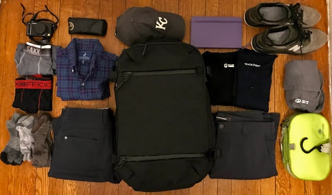 how to pack light backpacking