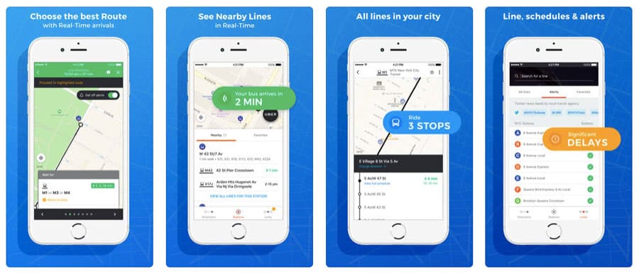 best travel apps - Moovit