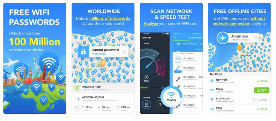 Best travel app - Wifi Maps