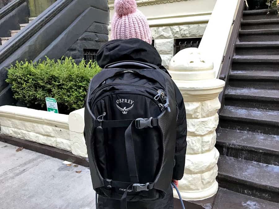 largest osprey backpack carry on