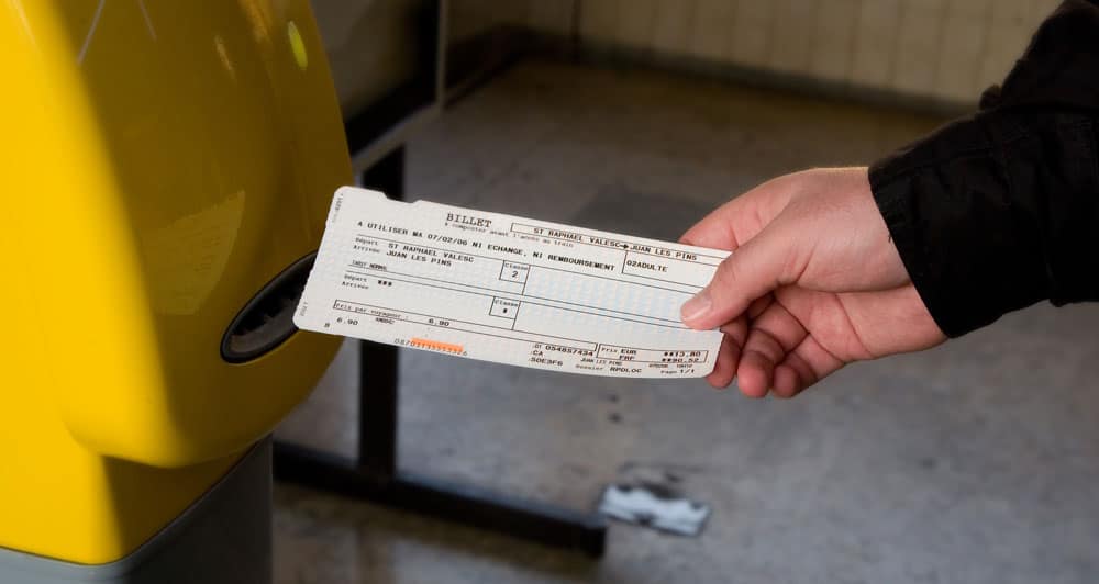 France Train - Ticket validate