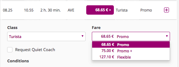 spain train tickets - buying tickets