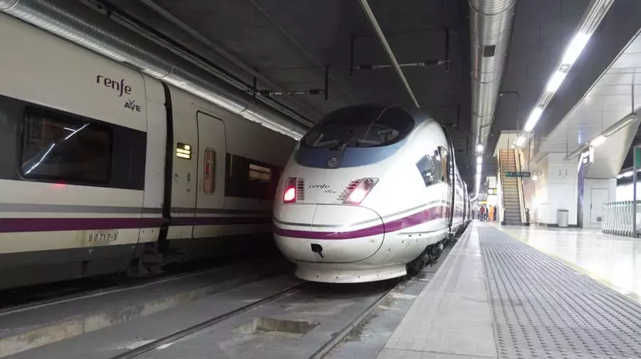 Spain train - high speed train