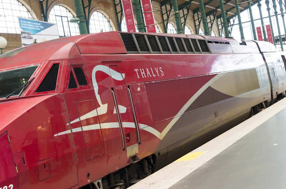 Trem da Bélgica - Thalys