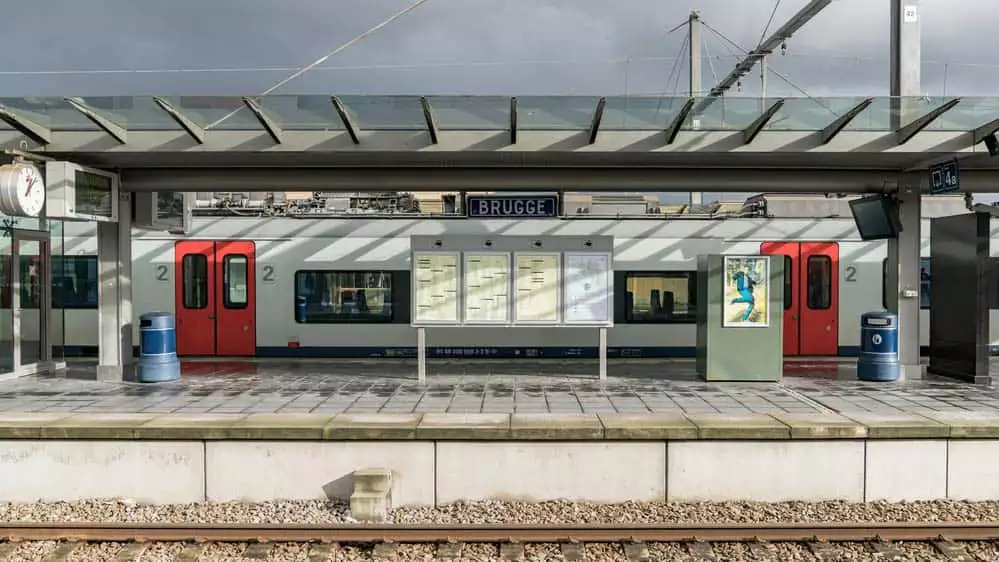 Belgium Train - Brugge