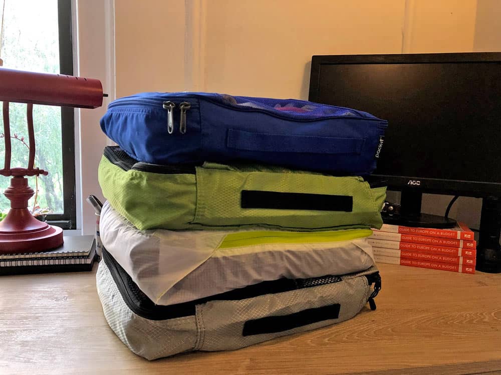 best size packing cubes