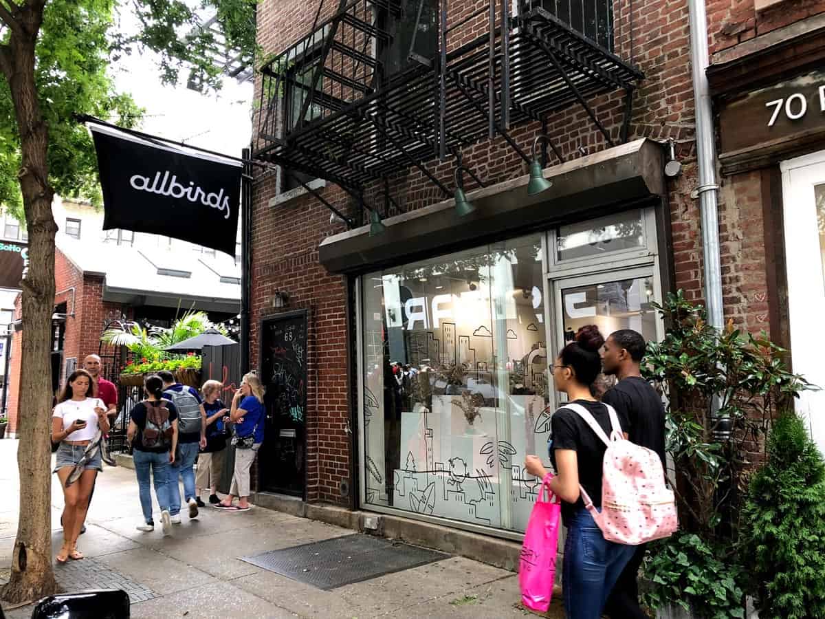 allbirds soho store