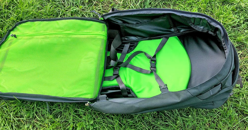 osprey farpoint 40 green