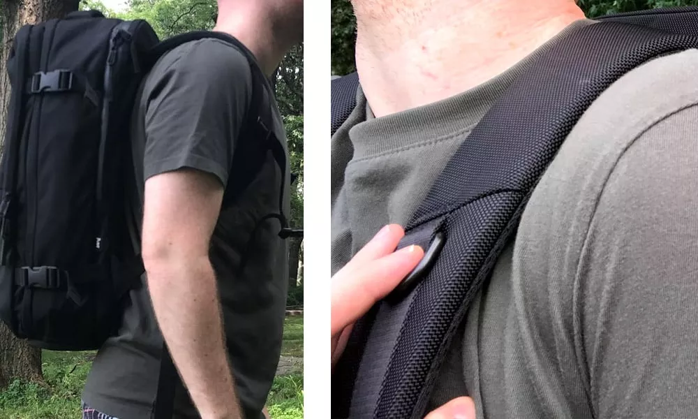 Aer Travel Pack 2 Review | Shoulder Straps