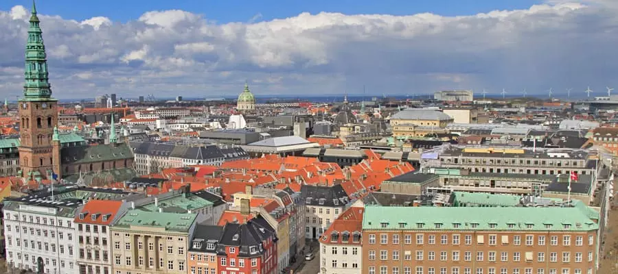 View from Christiansborg Palace Tower | Copenhagen Travel