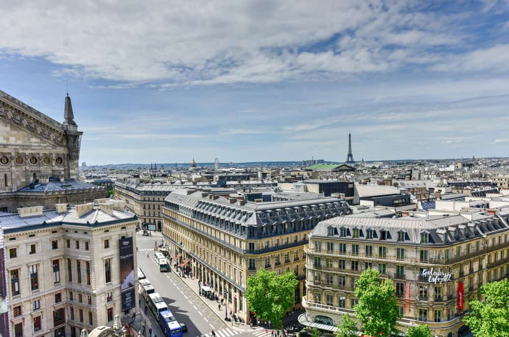 galeries lafayette paris rooftop views