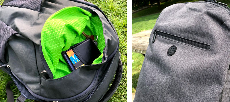 travel backpacks external pockets