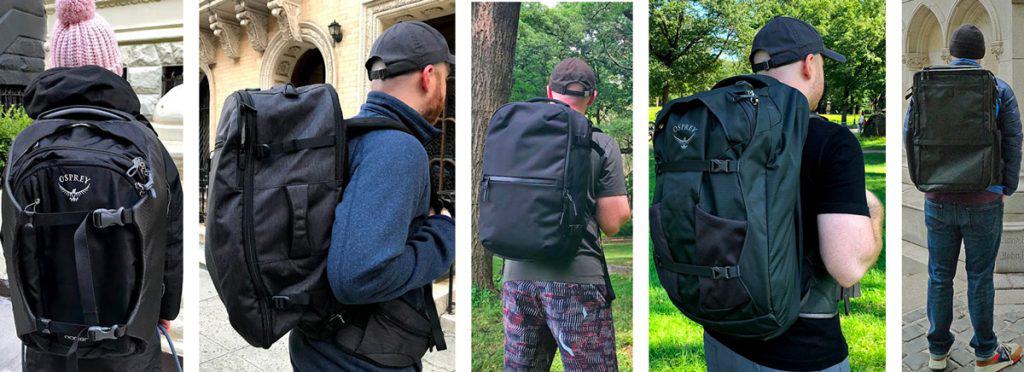 travel backpacks types