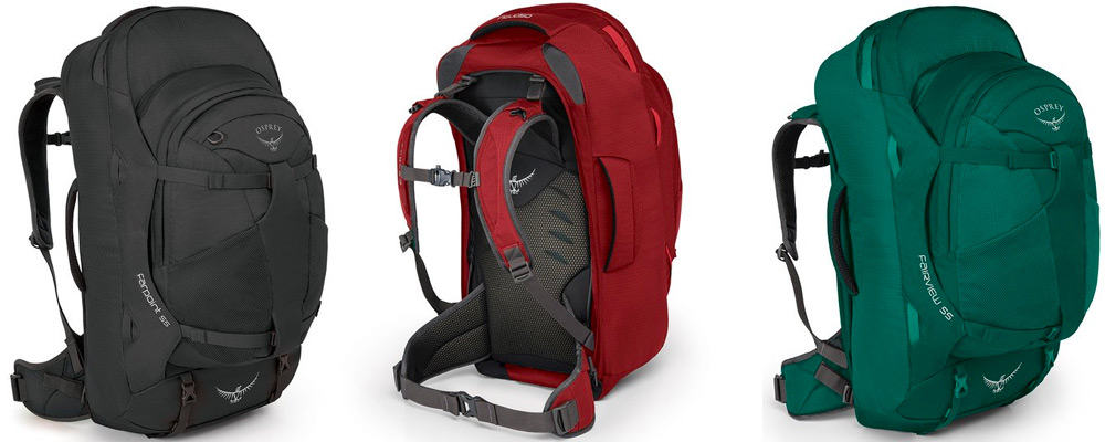 backpack for month travelling