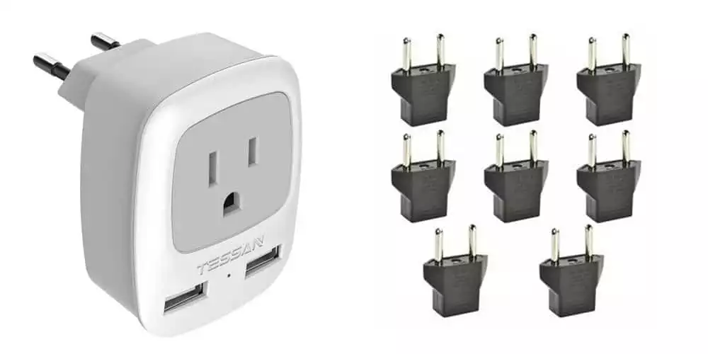 Travel outlet adapter 