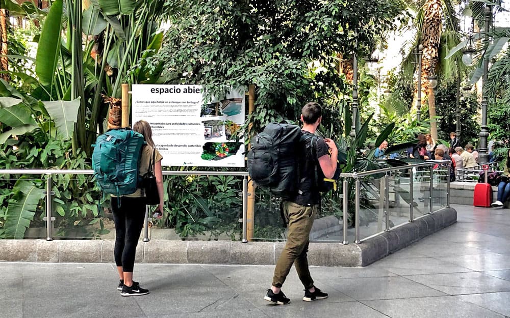 Traveling with 2024 two backpacks