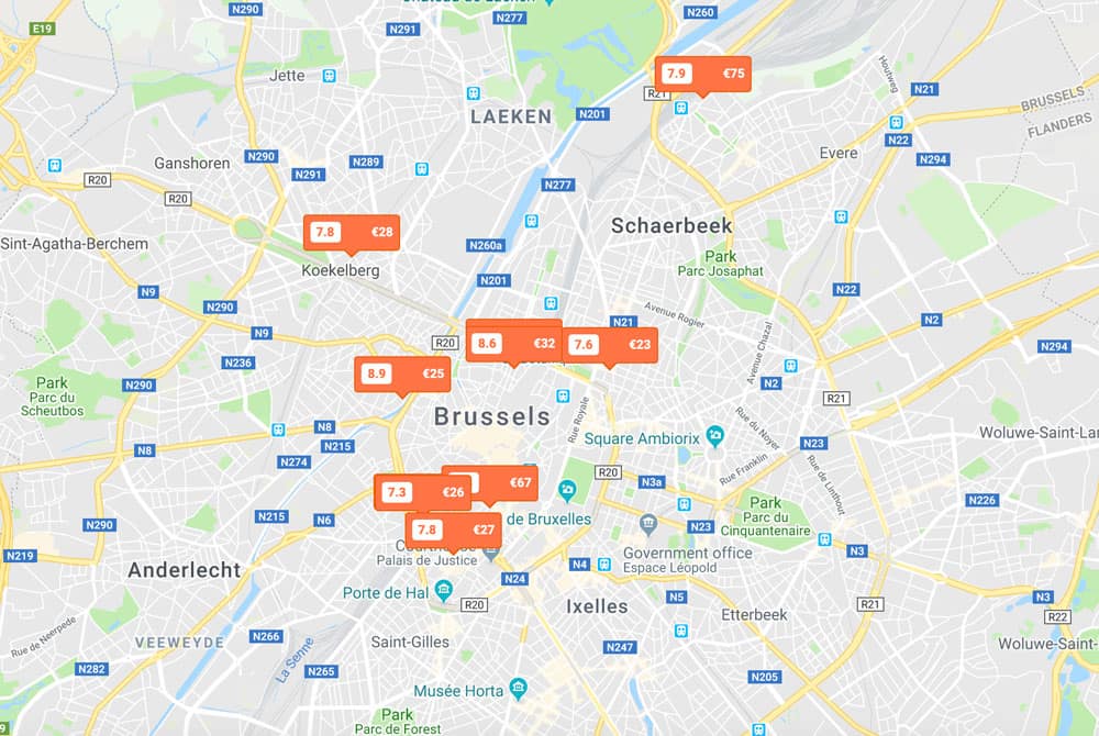 Hostels in Brussels