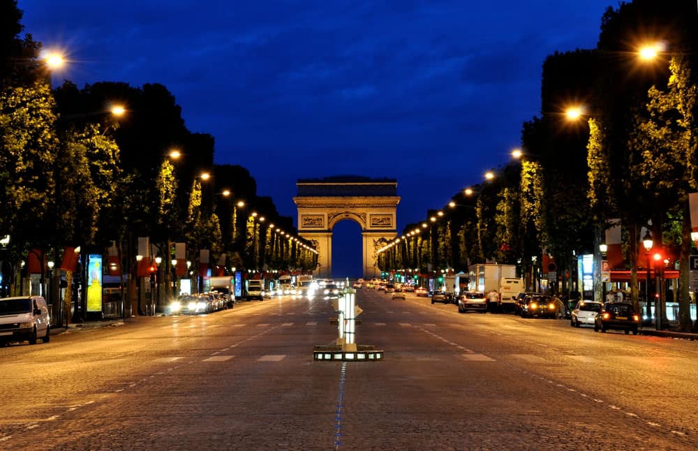 Champs-Elysées in Paris