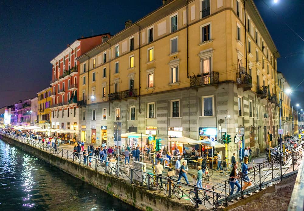 Navigli Neighborhood and Canal