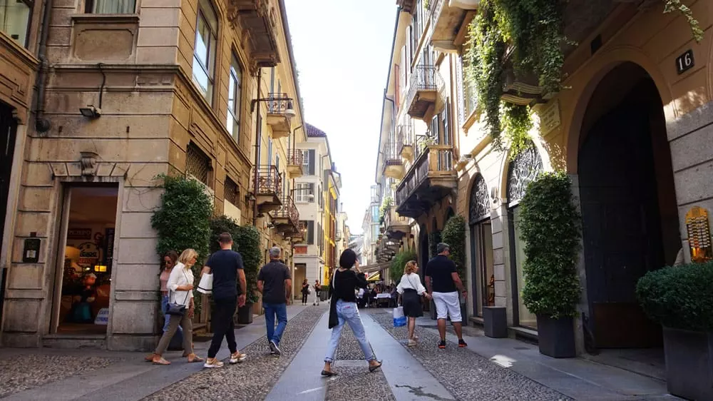 Brera Neighborhood in Milan