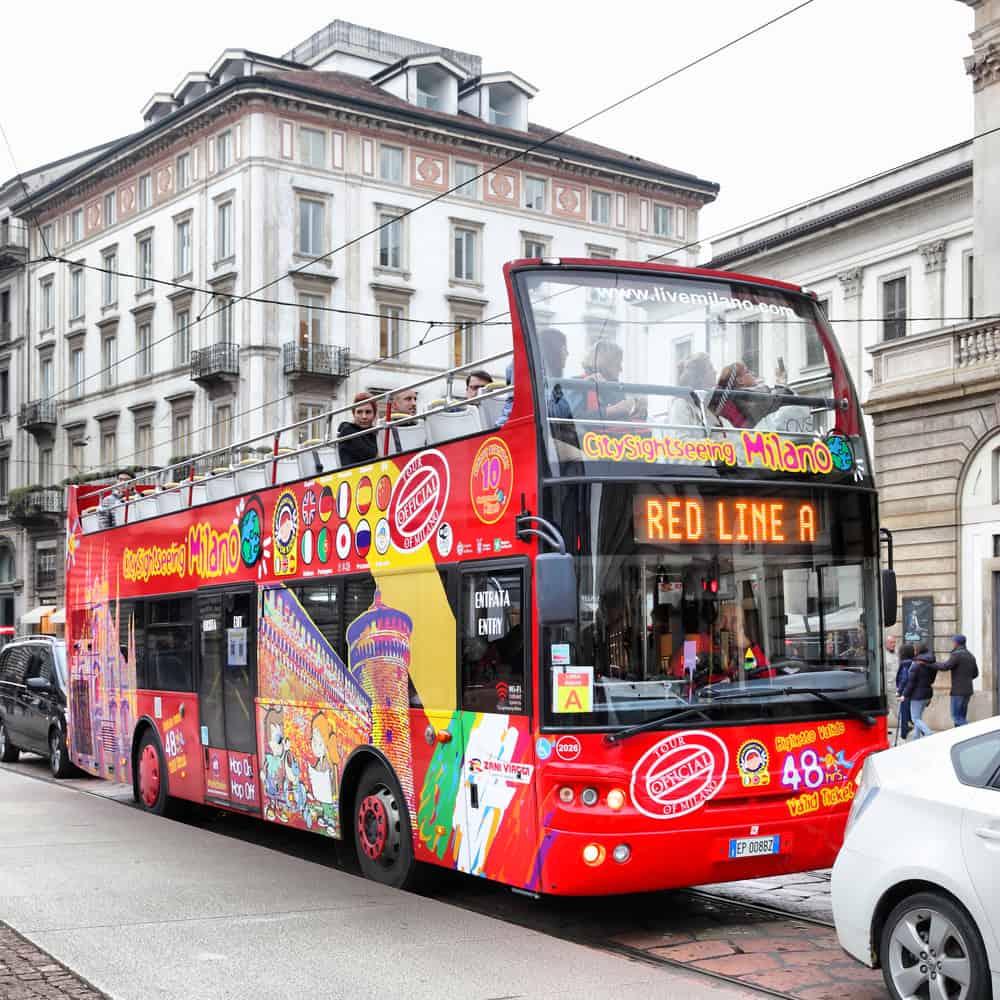 Things To Do In Milan | City Sightseeing Tour Bus